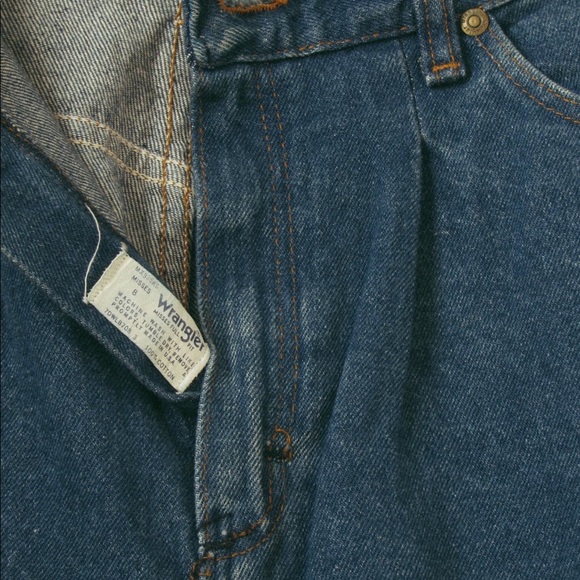 Vintage Wrangler Pleated Denim - Picture 3 of 4